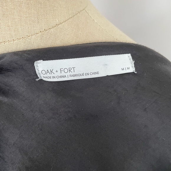OAK + FORT Black Strappy Dress - Picture 4 of 4